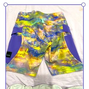 Cargo super high rise lululemon shorts